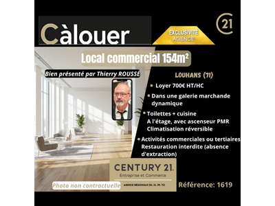 Cession droit au bail Locaux commerciaux - Boutiques à Louhans