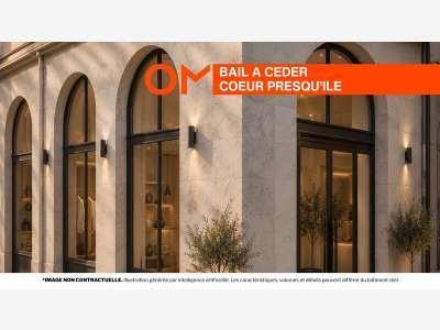 Bail à céder local 56m² Presqu'île Lyonnaise