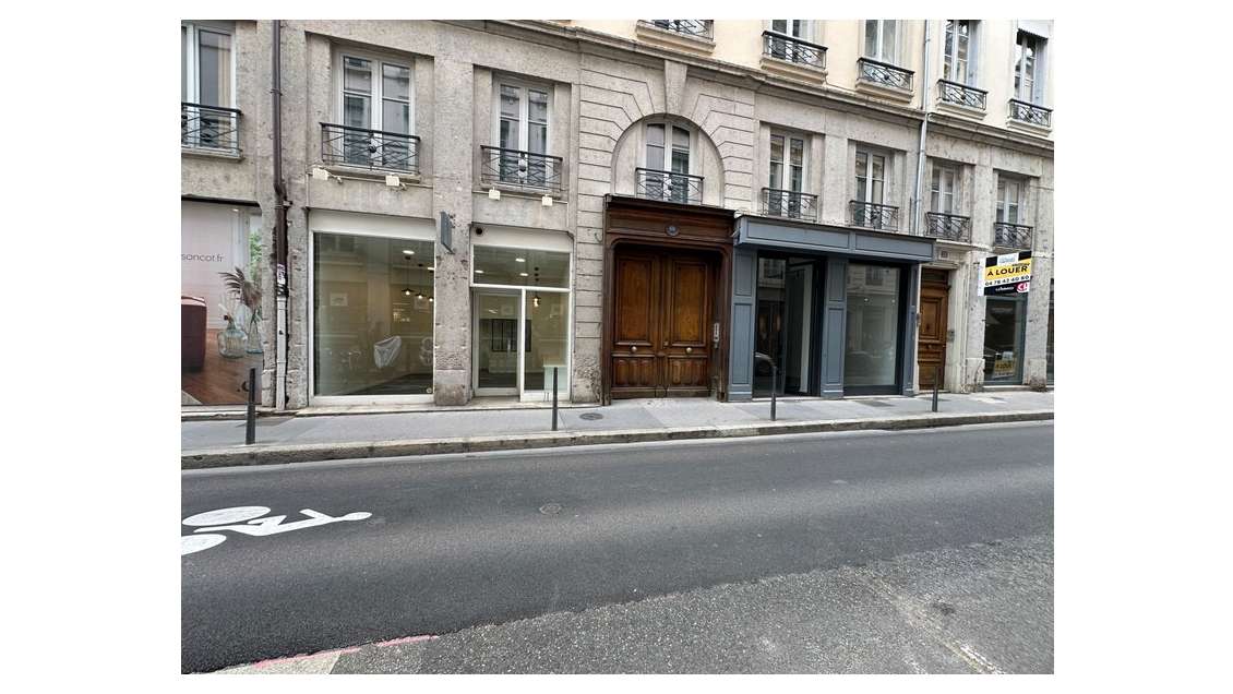 Bail à céder local commercial 30m² à Lyon 2eme