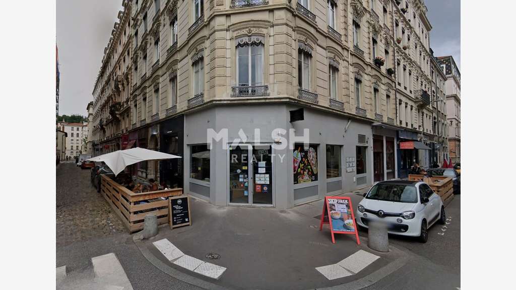 Cession droit au bail local 35m² à Lyon 2e Ampère