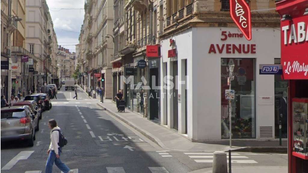 Cession droit au bail local 47m² empl N°1 Lyon 2e