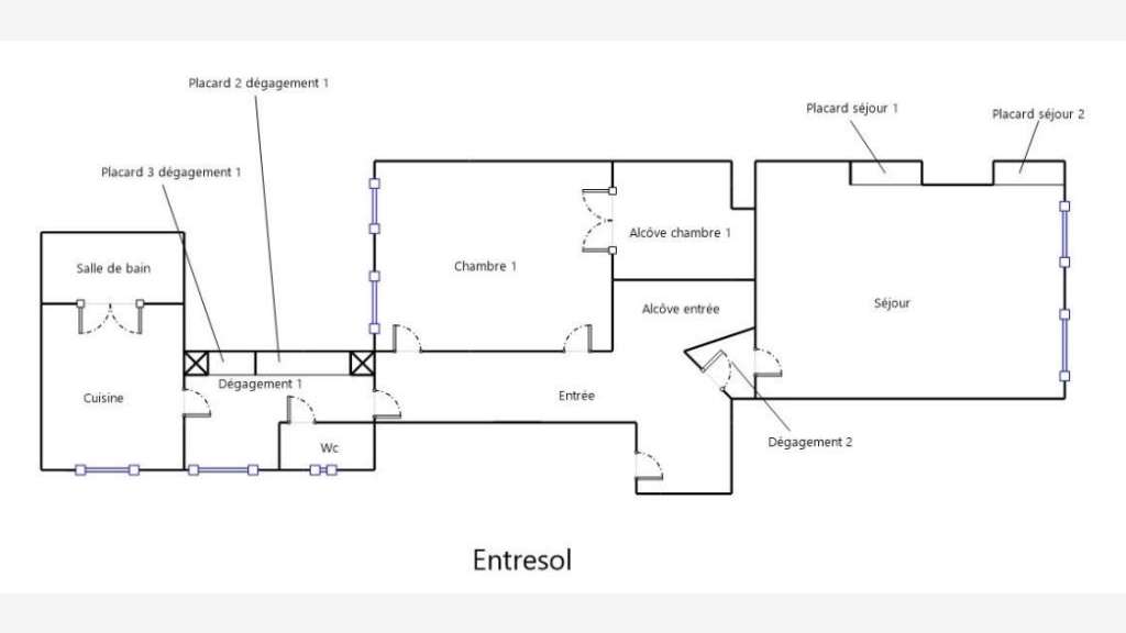 Bureaux loués à vendre 91m² Rue V.Hugo à Lyon 2e