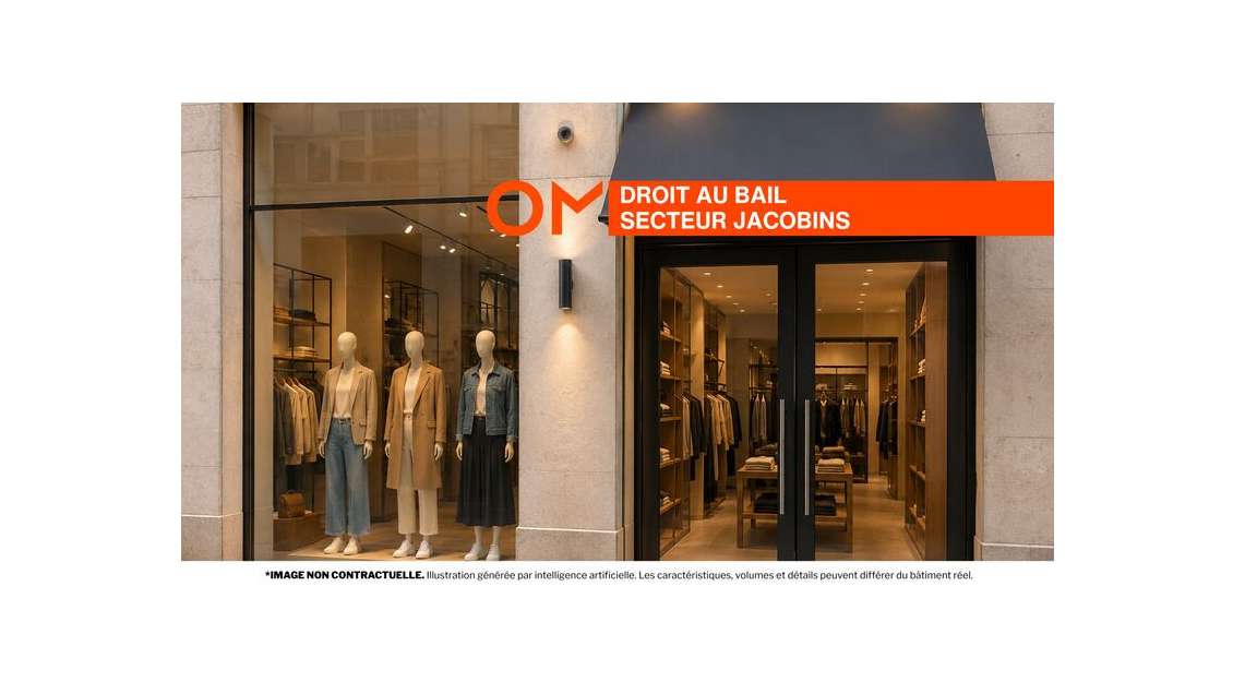 Opportunité local à Lyon, prox Place des Jacobins