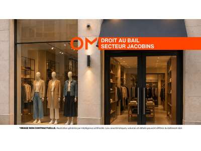 Cession droit au bail Locaux commerciaux - Boutiques à Lyon 2e