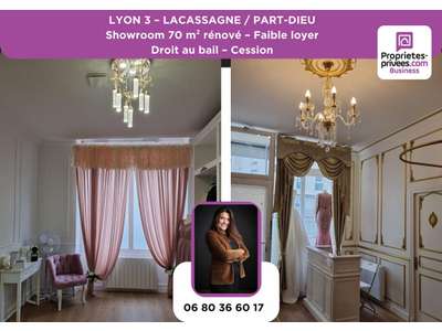 Cession droit au bail Locaux commerciaux - Boutiques à Lyon 3e