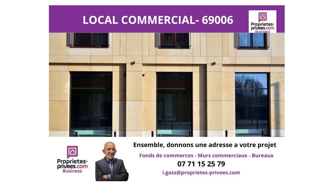 Cession de bail local Lyon 6e Parc de la Tête d'Or