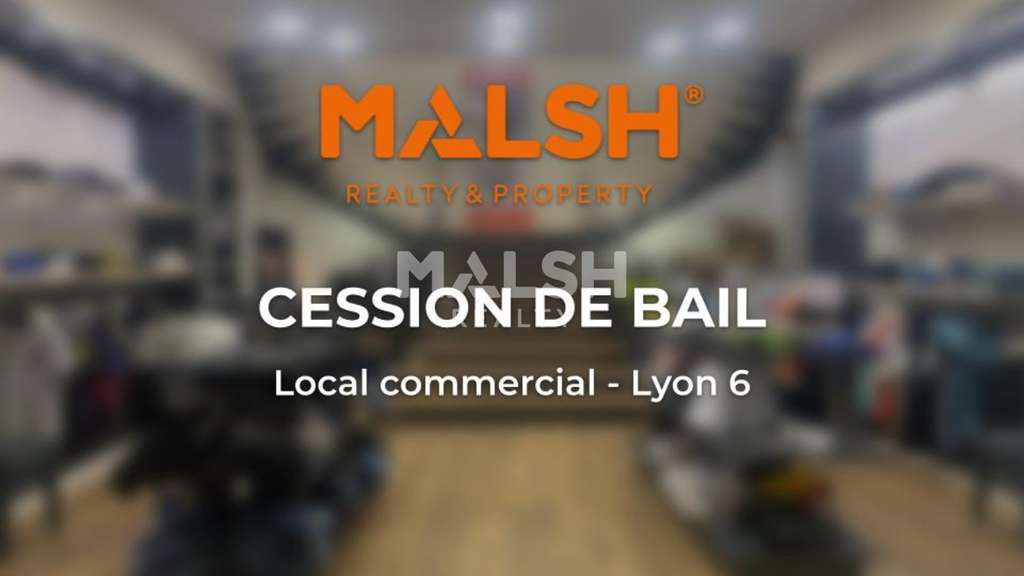 Local de 101m² à céder à Lyon 69006
