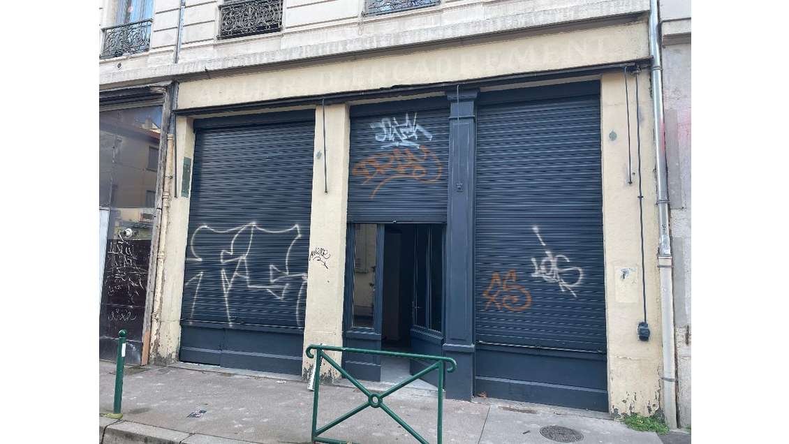 Local commercial 64m² à louer Rue Chalopin 69007