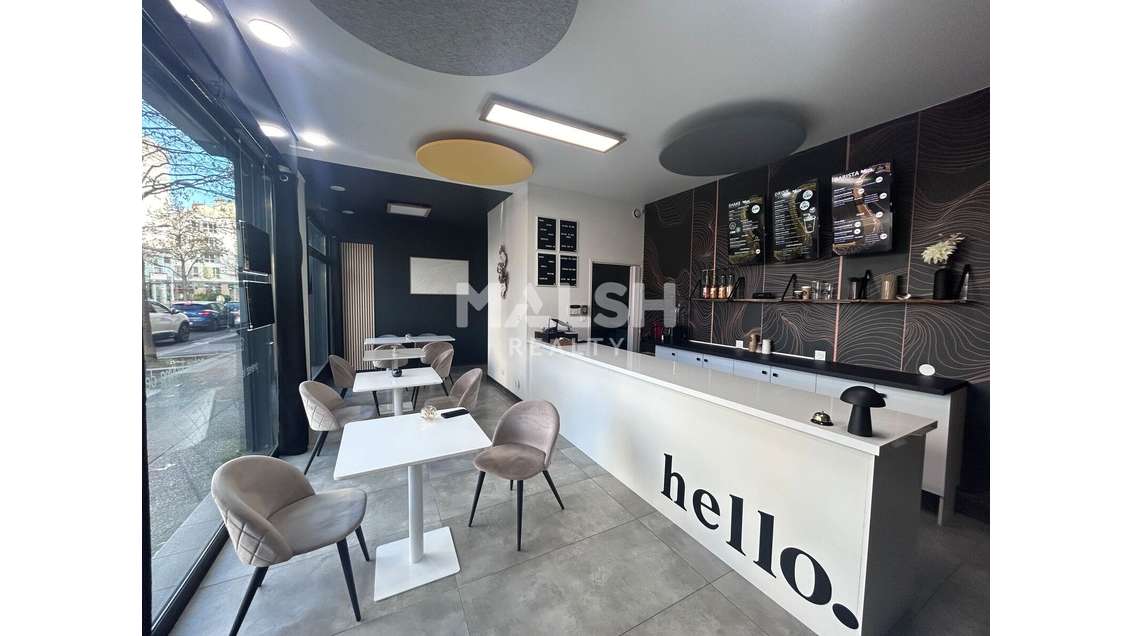 DAB local commercial 75m² belle vitrine Lyon 9e
