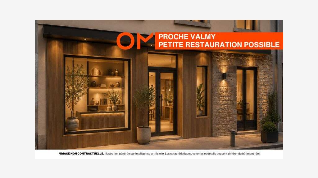 Local 70m² Lyon 9e entre Valmy et Gorge de Loup