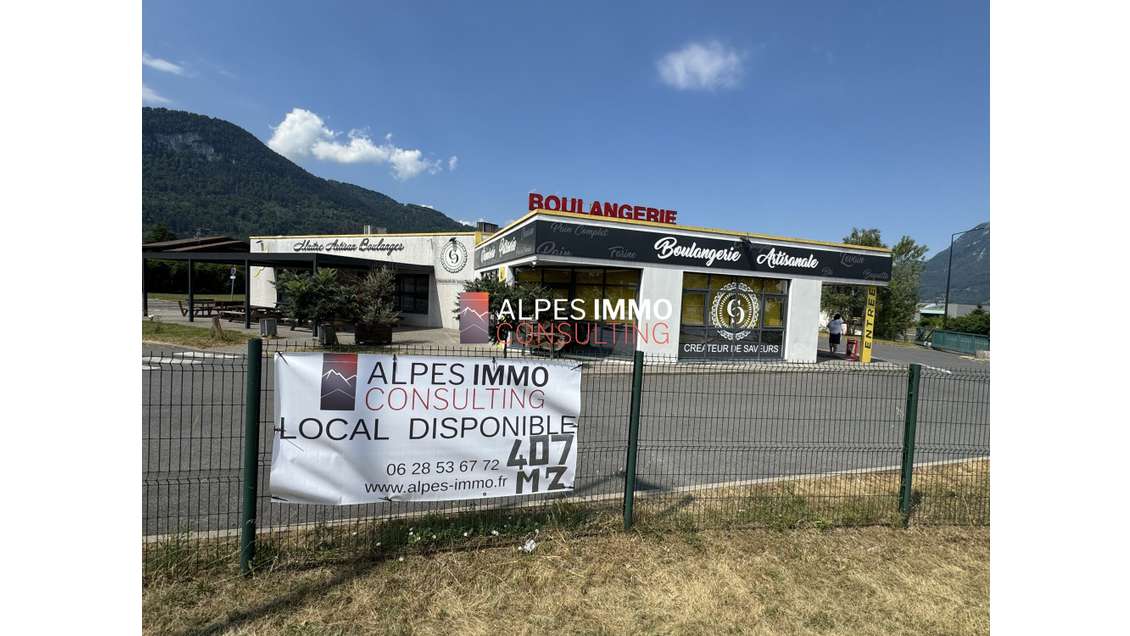 Cède bail local commercial de 407m² à Marnaz