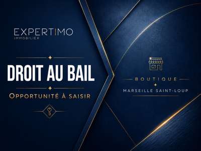Cède droit au bail 70m² à Marseille 13010 St Loup