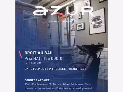 VENTE DAB Bail tous commerces empl. N1