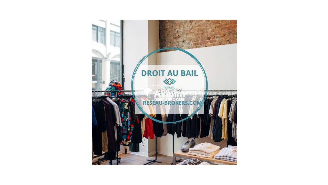 À vendre – Droit au bail – Local commercial en ang