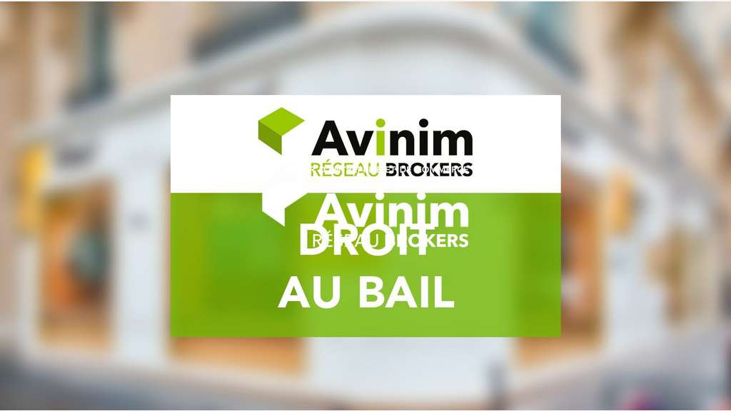 Droit au bail boutique 44m² empl N°1 Marseille 6e