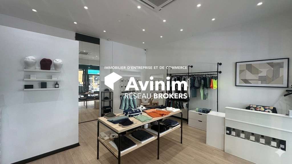Droit au bail boutique 44m² empl N°1 Marseille 6e
