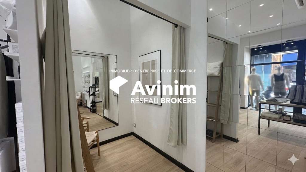 Droit au bail boutique 44m² empl N°1 Marseille 6e