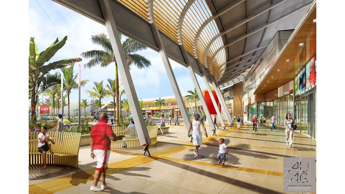 Cession de bail 345m² en galerie marchande Matoury