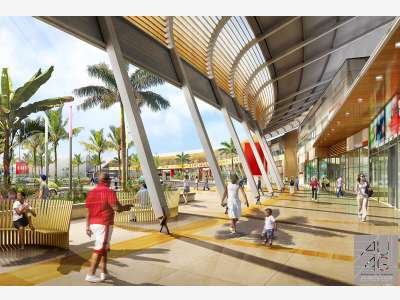 Cession de bail 345m² en galerie marchande Matoury