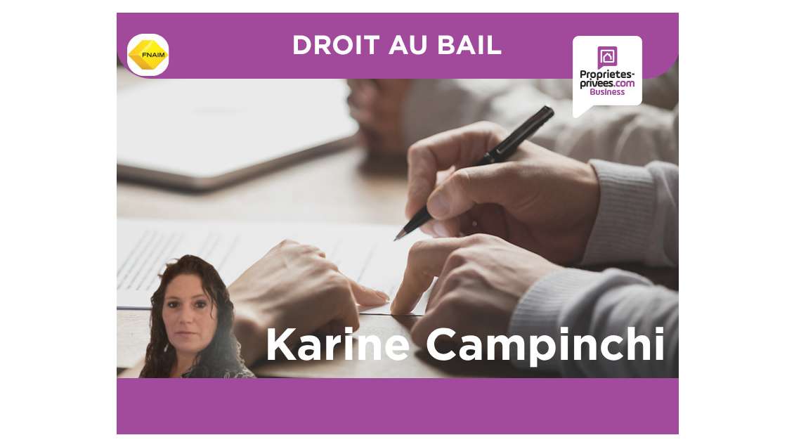 Cession de droit au bail, local commercial 80 m²