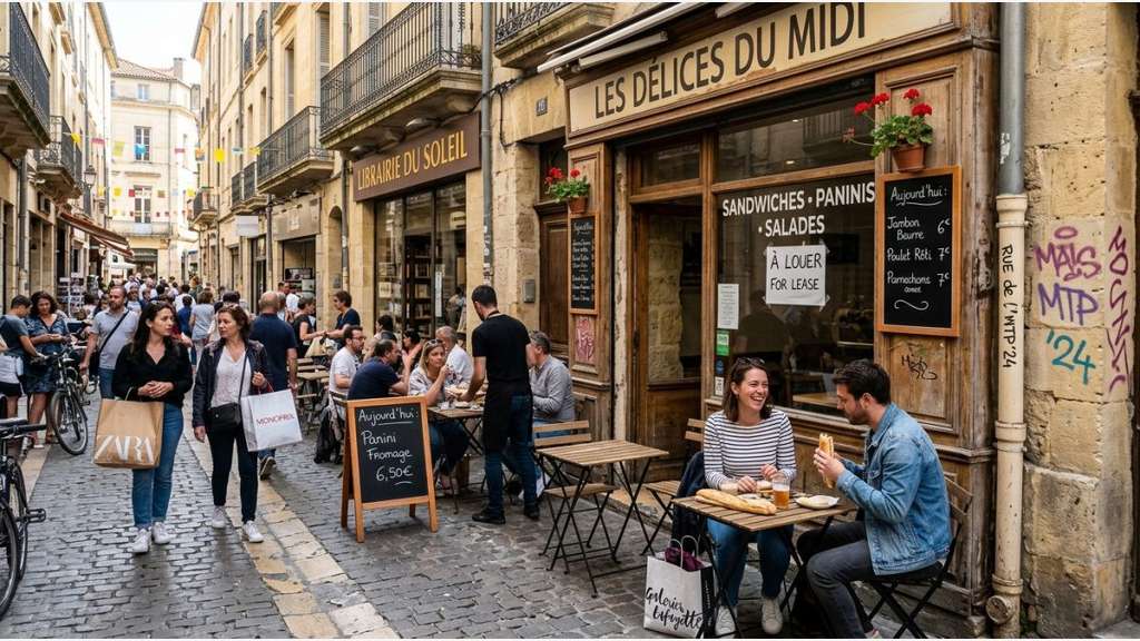 Droit au bail restauration rapide 30m² Montpellier