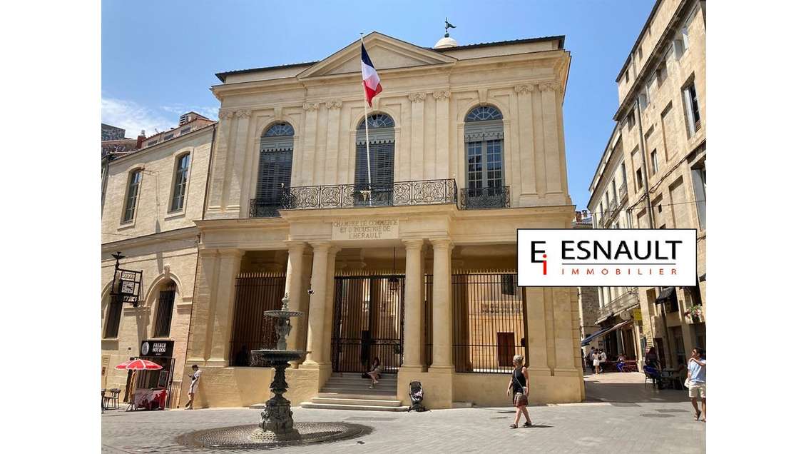 Montpellier écusson n° 1 commerce 52 m²