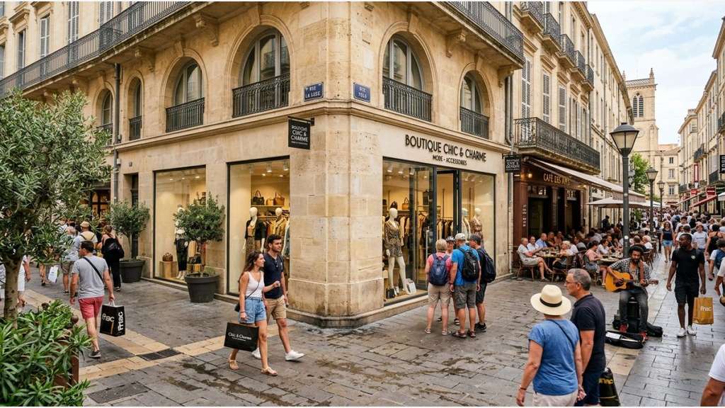 Droit au bail boutique d'angle Montpellier centre