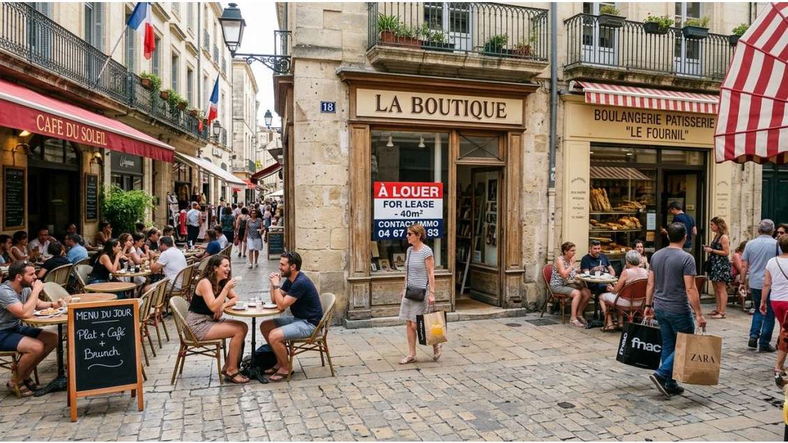 Droit au bail 37m² à Montpellier centre empl N°1