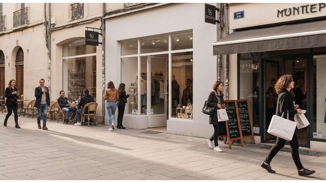 Droit au bail 33m² à Montpellier centre empl N°1