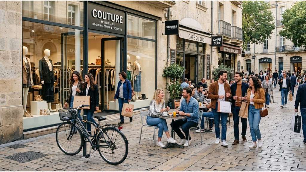 DAB prêt à porter chaussures 98m² à Montpellier