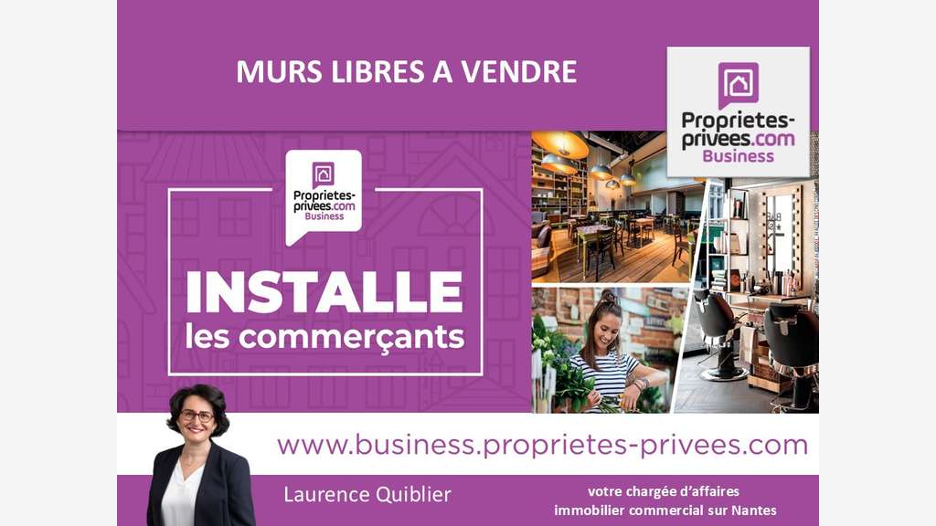 Murs libres 182m² à Nantes Rue de Strasbourg