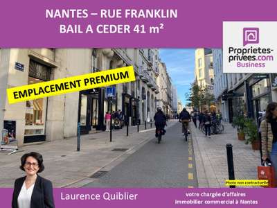 Cession droit au bail Locaux commerciaux - Boutiques à Nantes