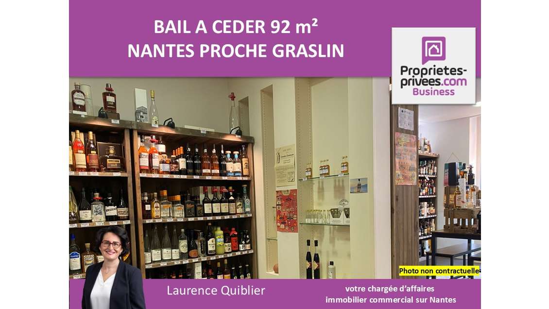 Bail à céder 92m² quartier Racine à 44000