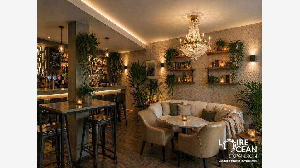 Cession droit bail bar Lic IV 70m² Nantes centre