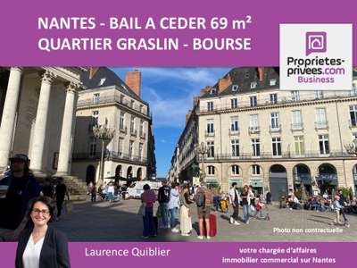 Bail à céder local commercial 69m² à Nantes
