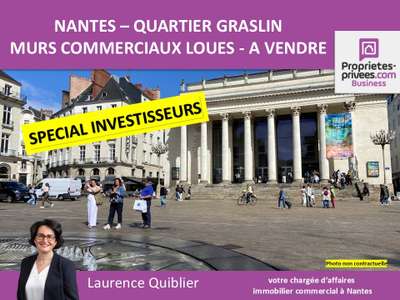 Vente murs occupés loués Nantes Graslin Voltaire