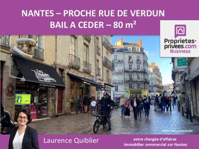 Bail à céder local commercial de 80m² à Nantes
