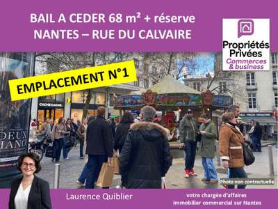 Cession droit au bail Locaux commerciaux - Boutiques à Nantes