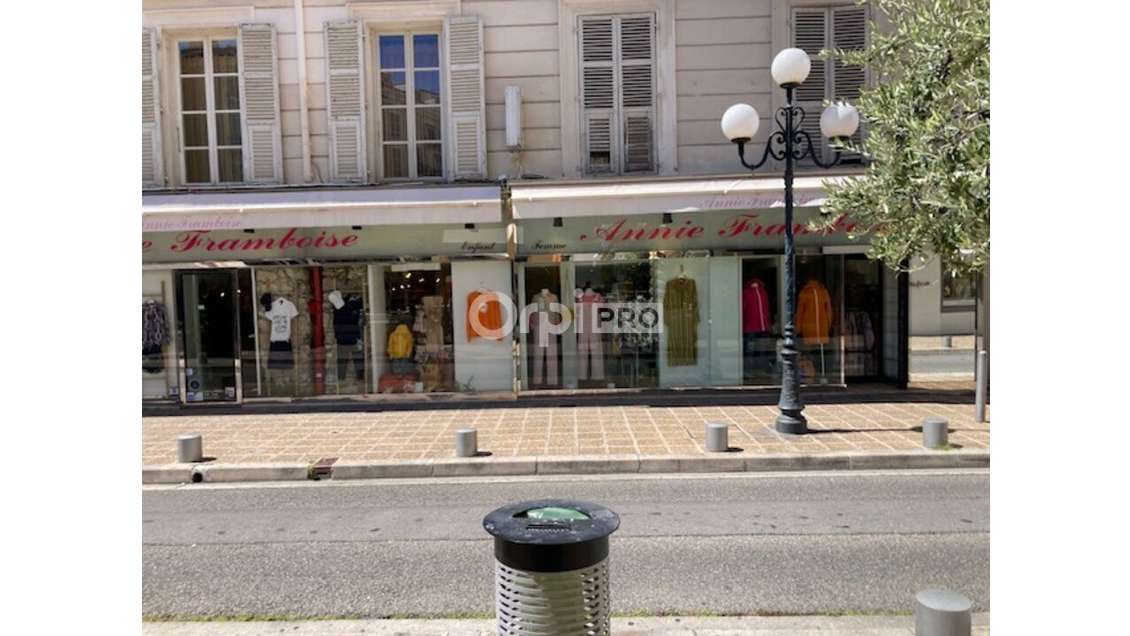 Cession DAB local commercial 95m² Nice Carré d'Or