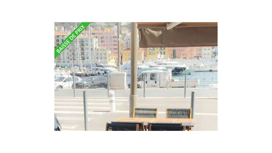 Local commercial de 65m² à céder face port de Nice