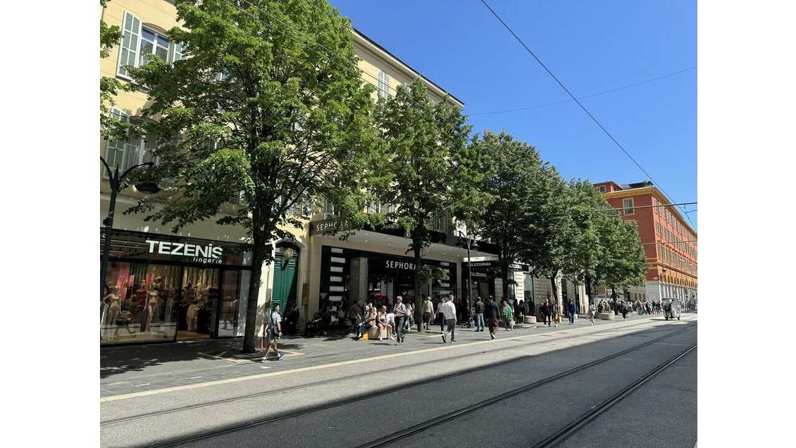 A vendre droit au bail 183m² à Nice Jean Médecin