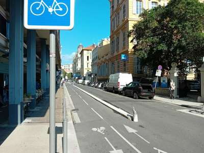 Droit au bail beau local 35m² Carré d'Or de Nice