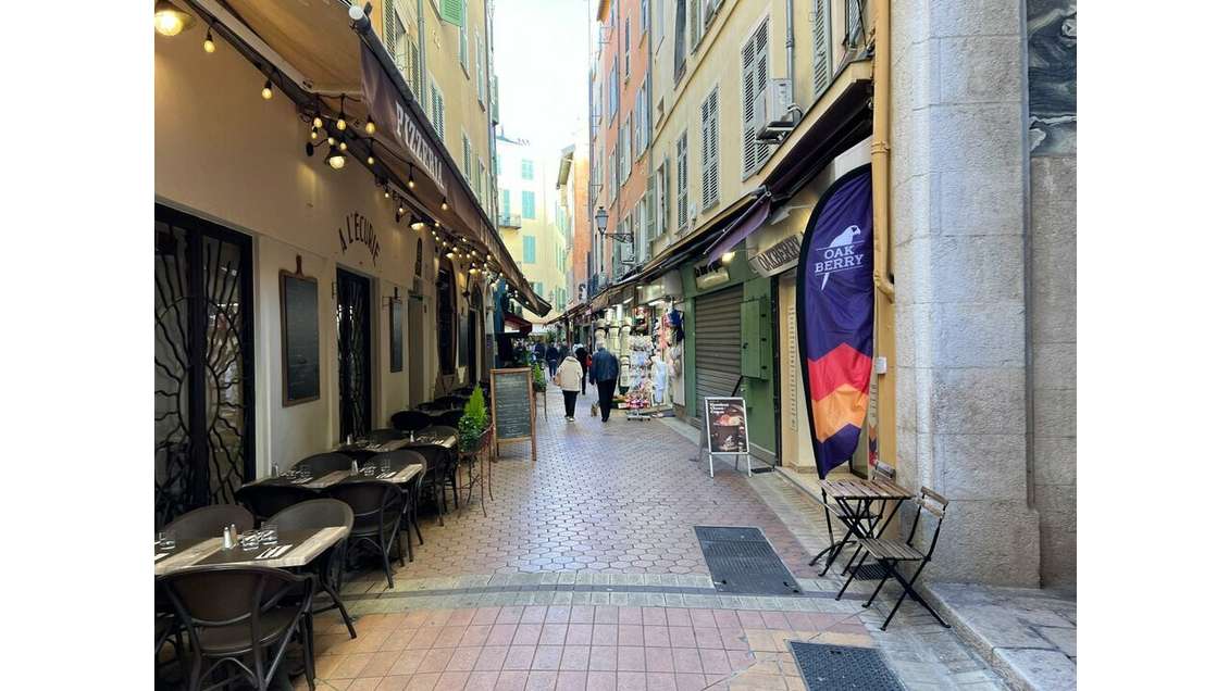 A vendre droit au bail 40m² empl  TOP Vieux Nice