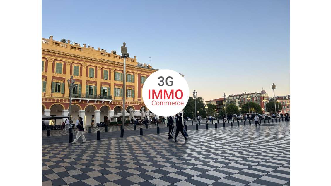 Droit au bail restaurant dans Carré d'Or de Nice