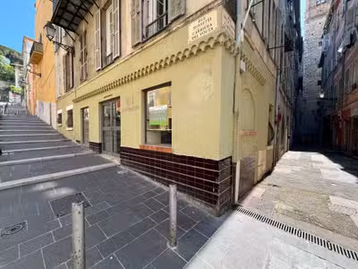 A vendre droit au bail 60m² au Vieux Nice Rossetti