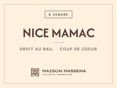 Droit au bail de 67m² à vendre à Nice Carabacel