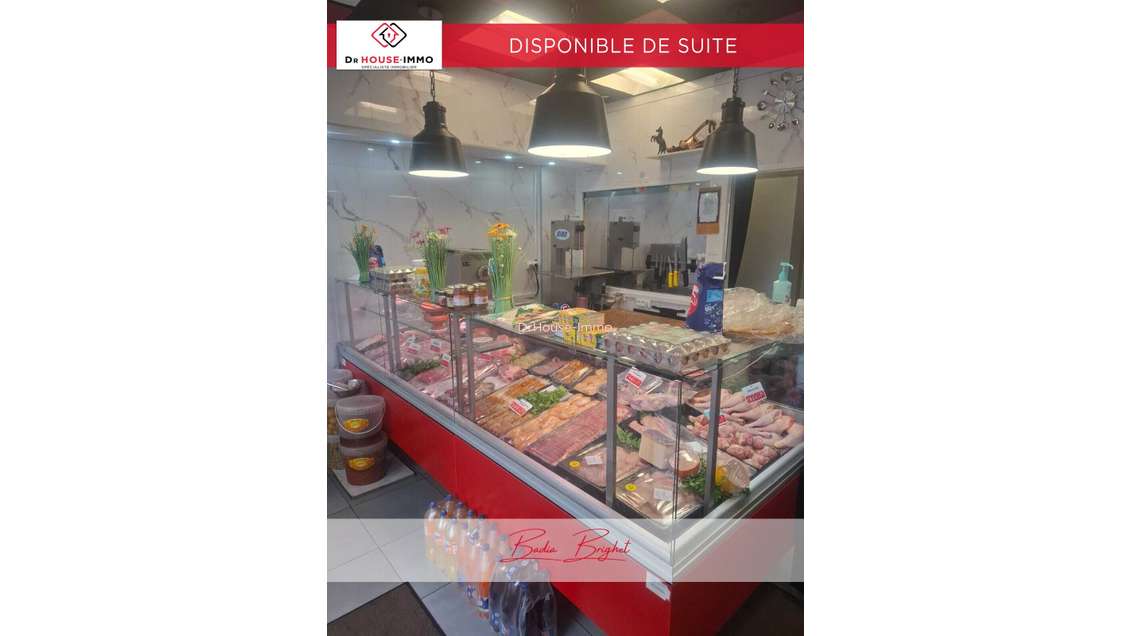 DAB local boucherie 50m² avec terrasse à Orly
