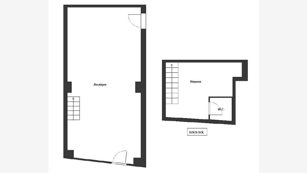 DAB boutique rue Saint Maur 60m² Paris 11e
