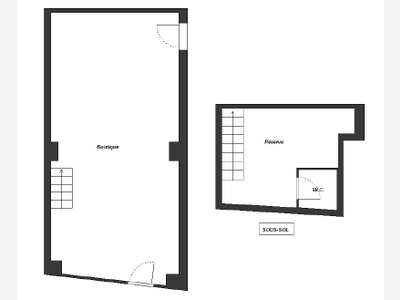 DAB boutique rue Saint Maur 60m² Paris 11e