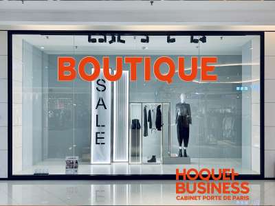 A céder belle boutique d'angle à Paris 15eme